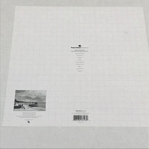 Monet The Beach at Sainte-Adresse sheet - Picture 3 of 6